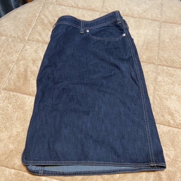 Land’s End Denim Skirt - Picture 3 of 8